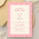 Buscar palos de golf invitaciones Rosa