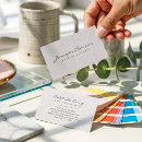 Buscar ropa interior tarjetas de visita Diseñador de interiores