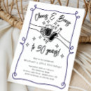 Buscar la cerveza invitaciones de cumpleaños Blanco y negro