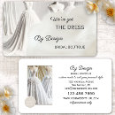 Buscar moda nupcial tarjetas de visita Costurera