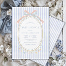 Buscar azules invitaciones Azul y blanco