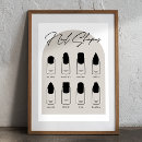 Buscar uñas posters Tecnología de clavos