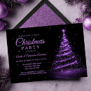 Buscar árboles invitaciones de navidad Fiesta de cena