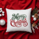 Buscar typography cojines Feliz navidad