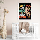 Buscar perro del dibujo animado posters Cualquier niño