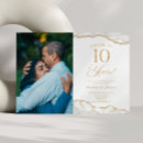 Buscar décimo aniversario invitaciones Parejas