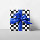 Buscar cuadrados blancos y negros papel de regalo Para todos