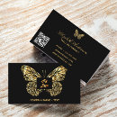 Buscar mariposas negras tarjetas de visita General y unisex
