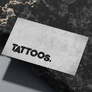 Buscar tatuaje tarjetas de visita Minimalista