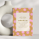 Buscar polka dot invitaciones Ducha de novia