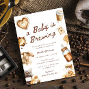 Buscar granos de café invitaciones Futura madre