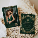 Buscar emerald gold invitaciones Efecto metalizado dorado