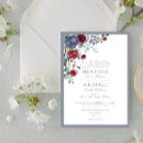 Buscar color burdeos invitaciones Acuarela
