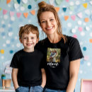 Buscar día de la madre camisetas Blanco negro
