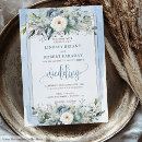 Buscar flores azules y blancas invitaciones Para ellos