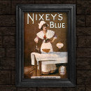 Buscar lavandería posters Azul