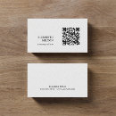 Buscar fondo blanco tarjetas de visita General y unisex