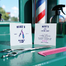 Buscar barbershop tarjetas de visita Estilista de pelo