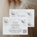 Buscar falso grabado en relieve invitaciones Moderno