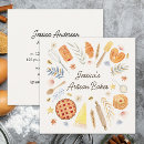 Buscar repostería tarjetas de visita Acuarela