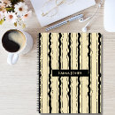 Buscar rayas negras cuadernos General y unisex