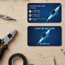 Buscar electricistas tarjetas de visita General y unisex