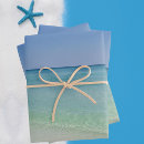 Buscar costero papel de regalo Océano