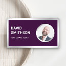 Buscar dark tarjetas de visita Agente inmobiliario