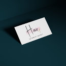 Buscar letras doradas tarjetas de visita General y unisex