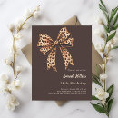 Buscar leopard print invitaciones Invitados