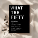 Buscar funny 50th birthday invitaciones Cincuenta