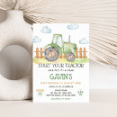 Buscar del tractor invitaciones de cumpleaños General y unisex