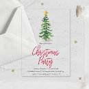 Buscar árboles invitaciones de navidad Fiesta de vacaciones