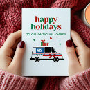 Buscar del cartero tarjetas de navidad Entrega