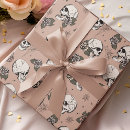 Buscar skull papel de regalo Espeluznante