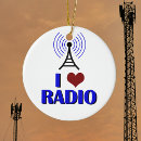 Buscar radio adornos Estación de radio