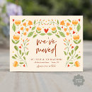 Buscar nuevo hogar invitaciones Cambio de dirección