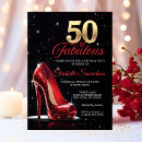 Buscar tacones altos invitaciones Cincuenta y fabuloso
