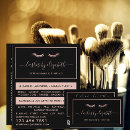Buscar pestañas flyers Artista de maquillaje