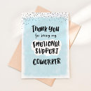 Buscar emocional postales Compañeros de trabajo