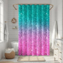 Buscar turquesa oscura cortinas de baño Moderno