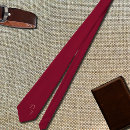 Buscar color rojo sólido corbatas Elegante