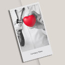 Buscar corazón tarjetas de visita Cardiología