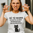 Buscar frases del gato camisetas Humor