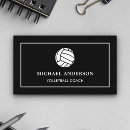 Buscar voleibol tarjetas de visita Instructor