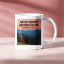 Buscar montañas ahumadas tazas Exterior