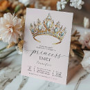 Buscar la princesa invitaciones de cumpleaños Cinderella