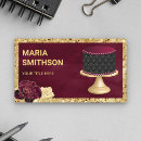 Buscar floral p tarjetas de visita Diseñador de pasteles