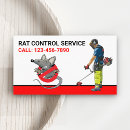 Buscar rat tarjetas de visita Exterminador