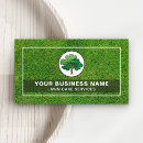 Buscar logotipo del árbol tarjetas de visita Siembra